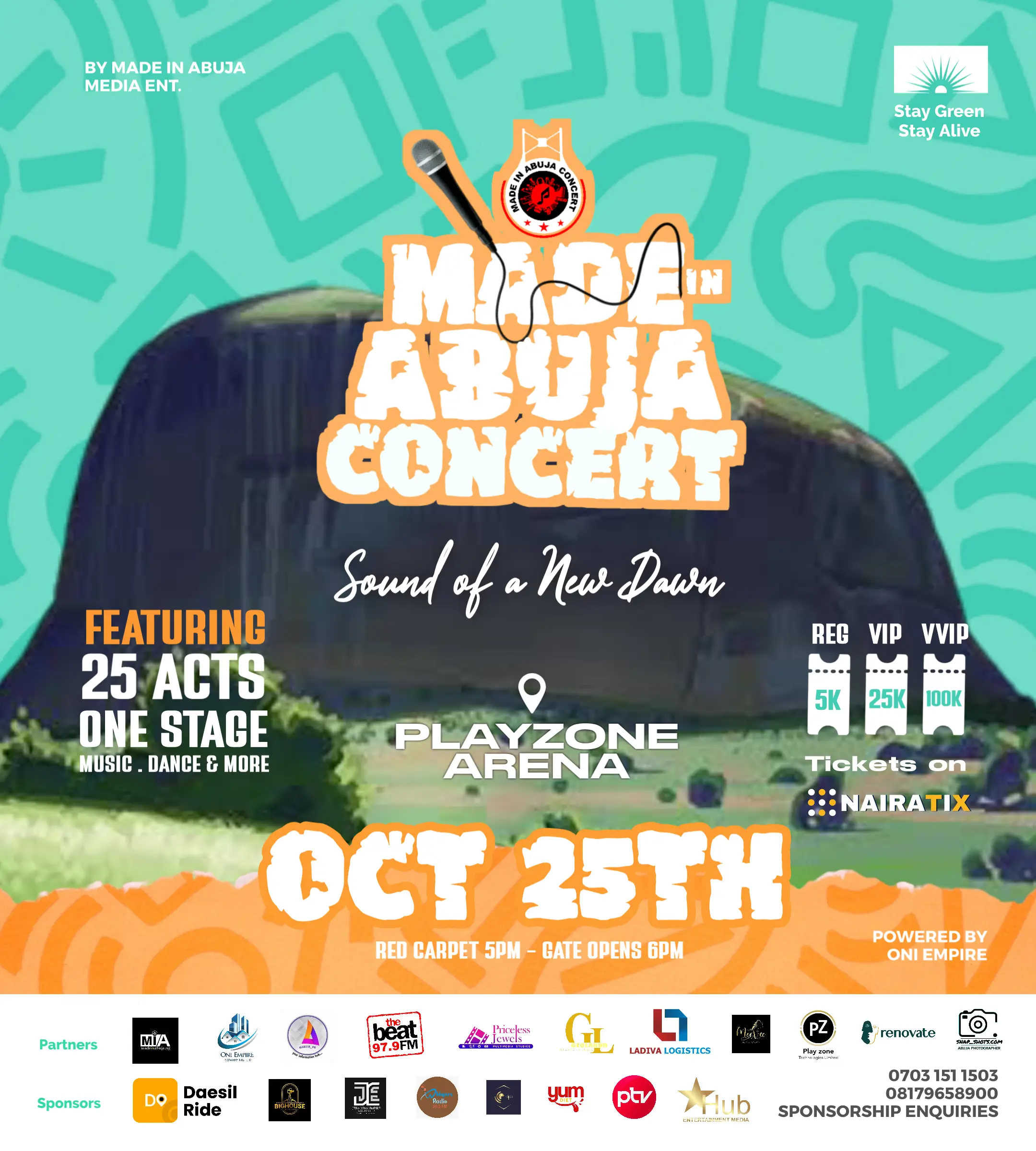 Made In Abuja Concert Banner Made In Abuja