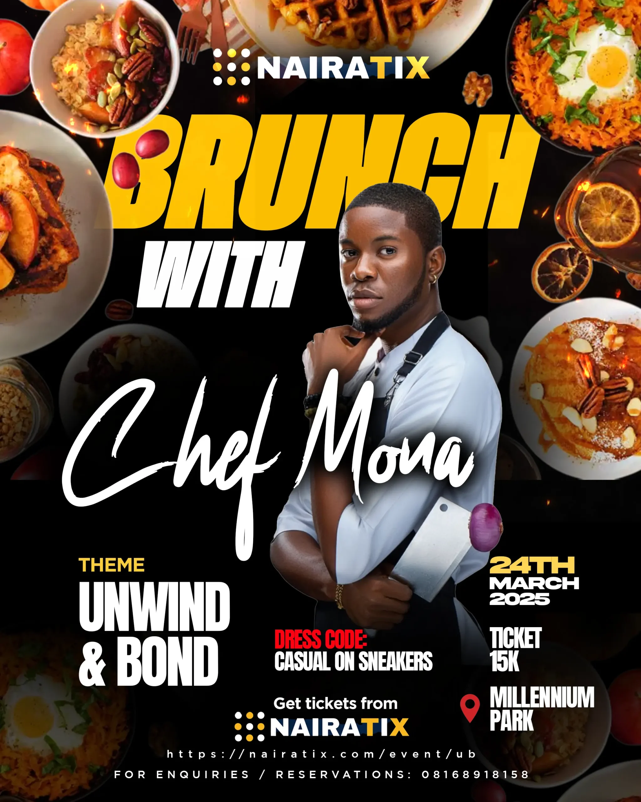 BRUCN WITH CHEF MONA (1)
